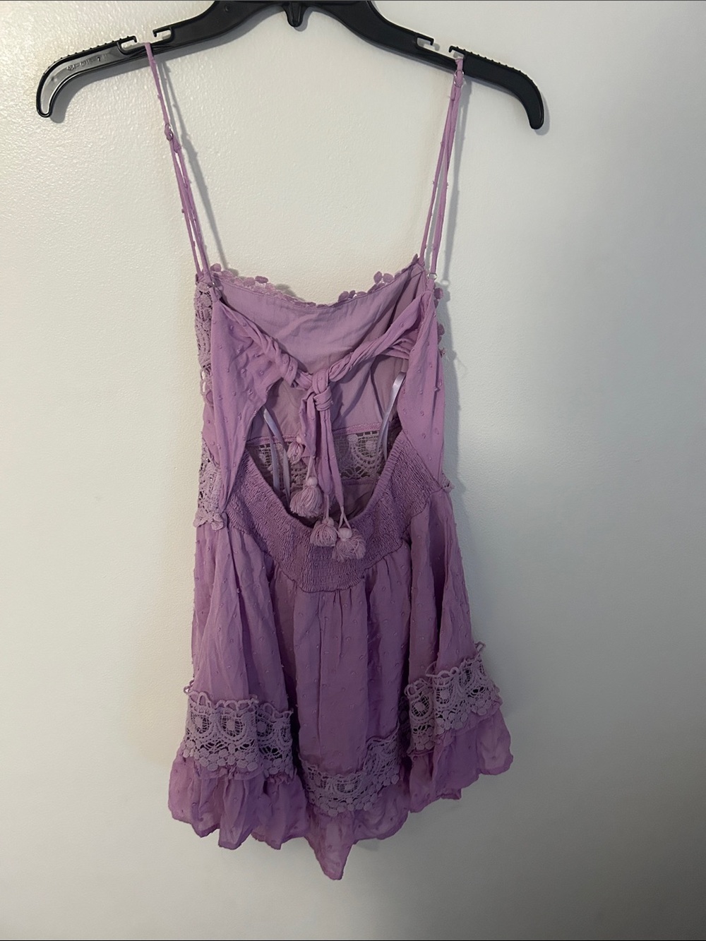 Hello Molly Shady Lady Lavender Lace-Trim Summer Dress - Picture 13 of 16